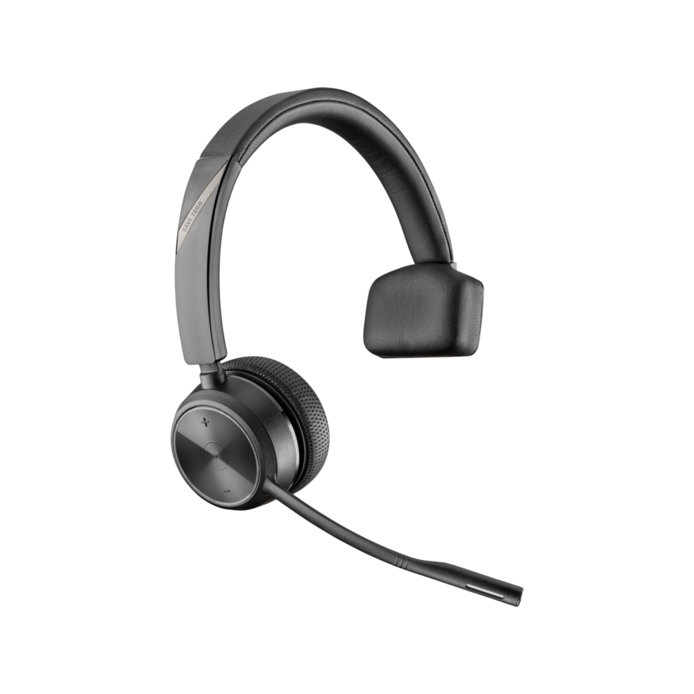 Poly Savi 7210 Office Wireless Monaural DECT 6.0 Headset for Deskphone (Poly 213010-01 or HP 7W6D4AA)