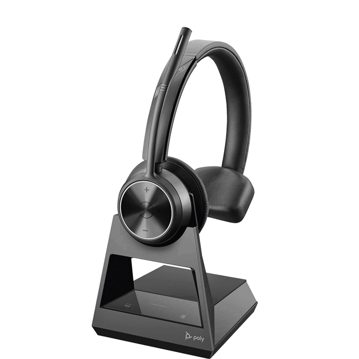 Poly Savi 7310 Office Wireless DECT Monaural Headset (Poly 214778-01 or HP 7S430AA)