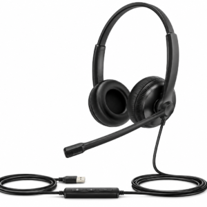 Yealink UH34 Lite Dual UC USB Wired Headset with Foam Ear Cushions (1308049)