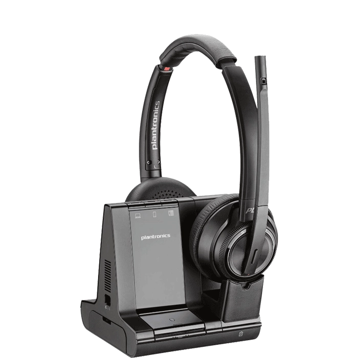 Poly Savi 8220 Office Wireless Headset Teams Version (Poly 207326-01 or HP 7S4B6AA)