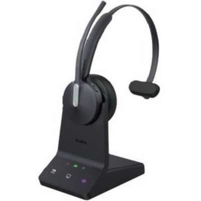 WH64 Hybrid Mono UC - Wireless Mono headset with a DECT dongle for portable hybrid working (No charging cradle) 1208688