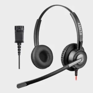LIVEY 311DP QD + USB Combo Headset
