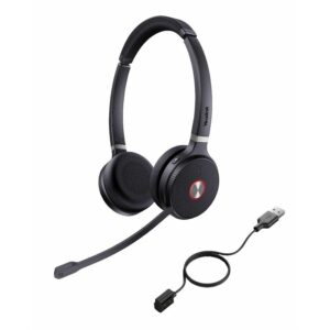 WHD622 binaural DECT headset with charging cable 1308105