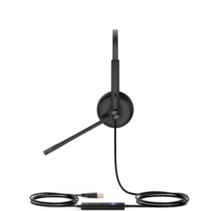 Yealink UH34-DUAL-UC USB Wired Headset - Binaural - Plug and Play USB connectivity to Yealink IP phones or PC