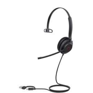 UH35 Mono UC USB-C/A - Yealink USB Wired Headset with USB-C and USB-A 1308166