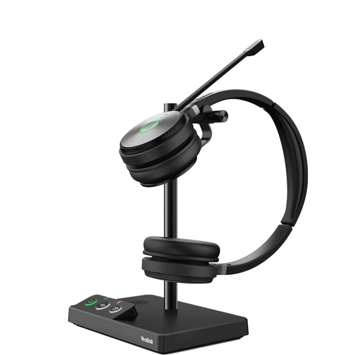 Yealink WH62 Dual Portable TEAMS DECT headset - Certified for use with Microsoft Teams (1208643)
