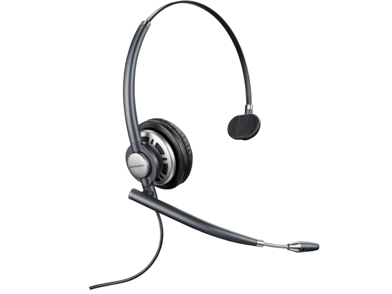 Poly EncorePro 710D with Quick Disconnect Monoaural Digital Headset TAA (HP 783N6AA)