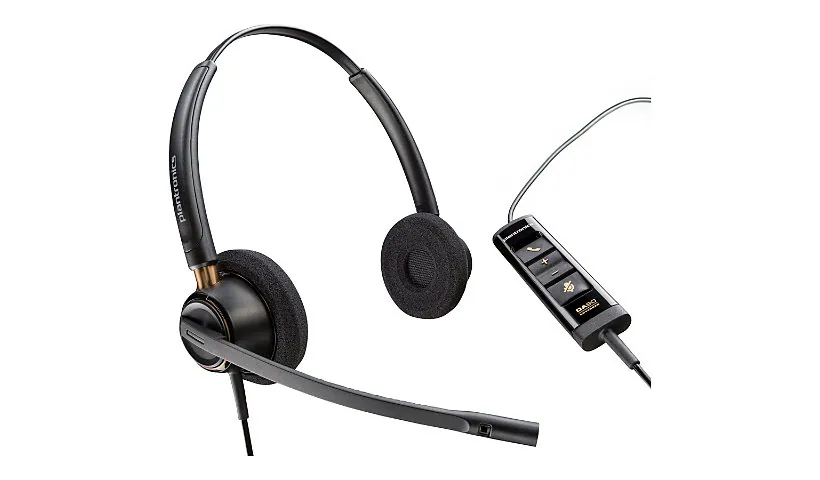 Poly EncorePro 525 USB-A Stereo Headset 783R3AA