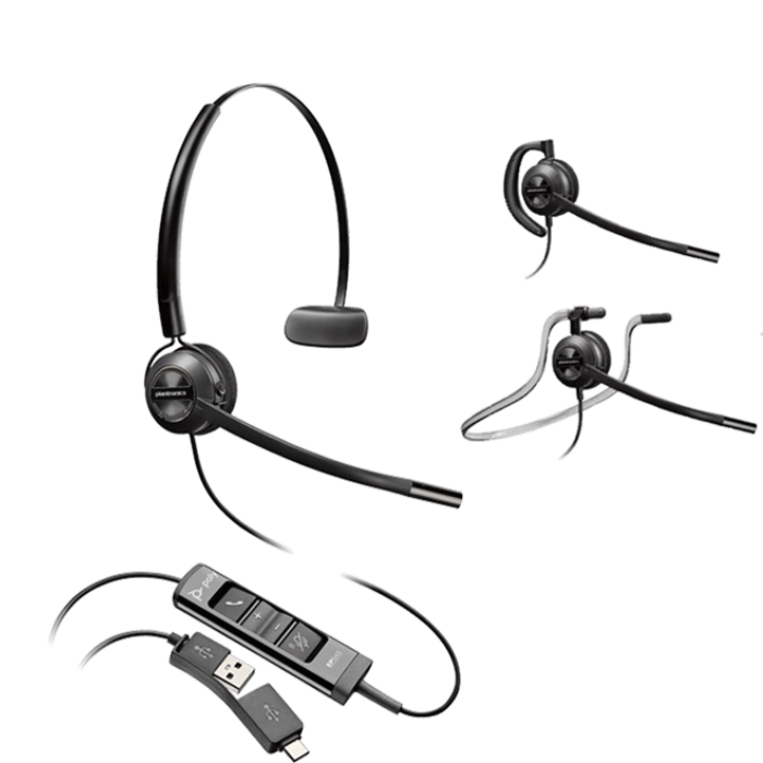 Poly EncorePro 545 USB-A Convertible Headset 783R4AA