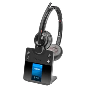 Poly Savi 8420 Office Stereo DECT Headset (Desk Phone + PC + Mobile) 8L7F2AA#ABA