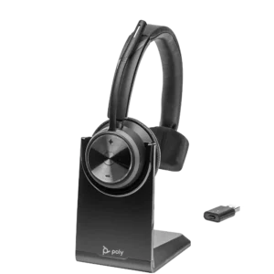 Poly Savi 7310 UC Monaural Microsoft Teams Certified DECT 1920-1930 MHz Headset (8L585AA#ABA)
