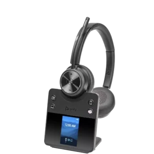 Poly Savi 7420 Office Stereo Microsoft Teams Certified DECT 1920-1930 MHz Headset TAA 8L588AA