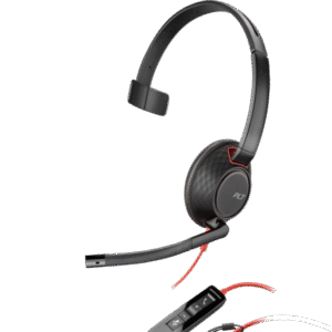 Poly Blackwire 5210 Monaural USB-C Headset +3.5mm Plug +USB-C/A Adapter (Bulk) 8X230A6