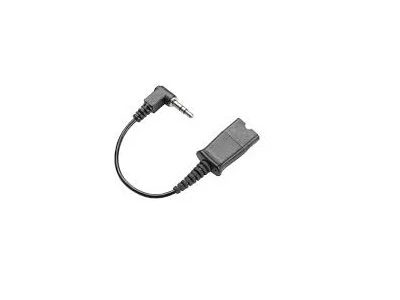 Poly 3.5mm to QD Cable (5.91") for H-Series Headsets (Poly 40845-01 or HP 85Q37AA)