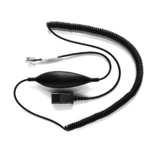 JPL BL-10+P universal bottom lead with RJ11 to PLX compatible QD. TAA Compliant (575-099-009)