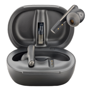 Poly Voyager Free 60+ UC Black Touchscreen Charge Case for BT700 USB-C Adapter (8L586AA)