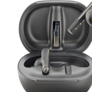 Poly Voyager Free 60+ UC Black Touchscreen Charge Case for BT700 USB-A Adapter (8L584AA)