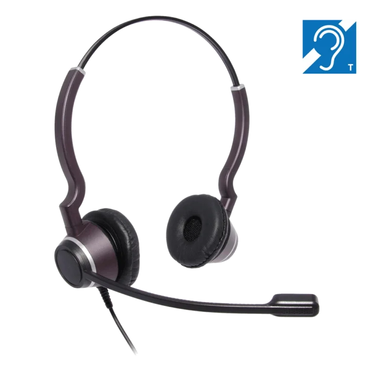 JPL-HAC-2 Professional QD Hearing Aid Compatible Binaural Headset (575-300-002)